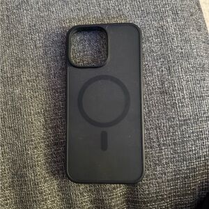 Black MagSafe-Compatible iPhone Case